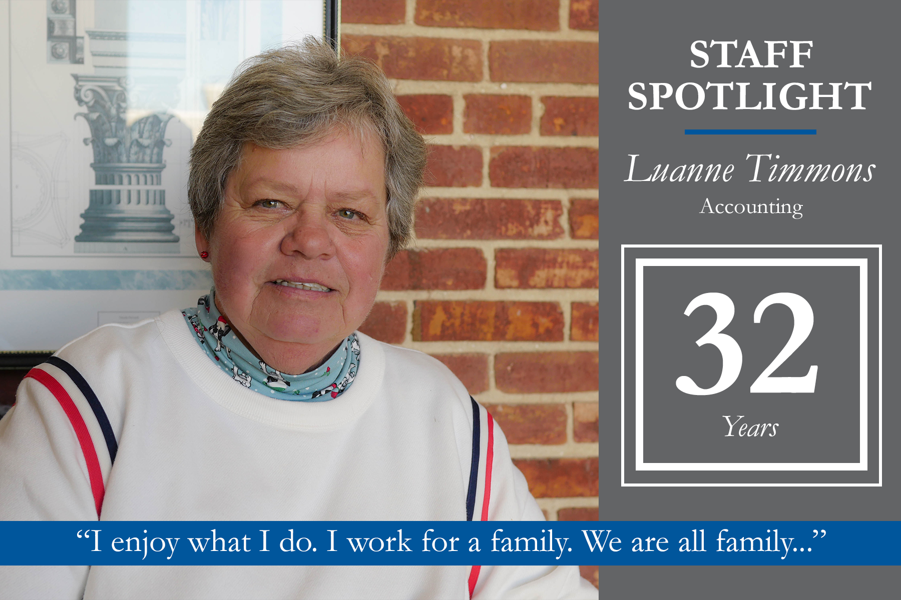 Staff Spotlight: Luanne Timmons