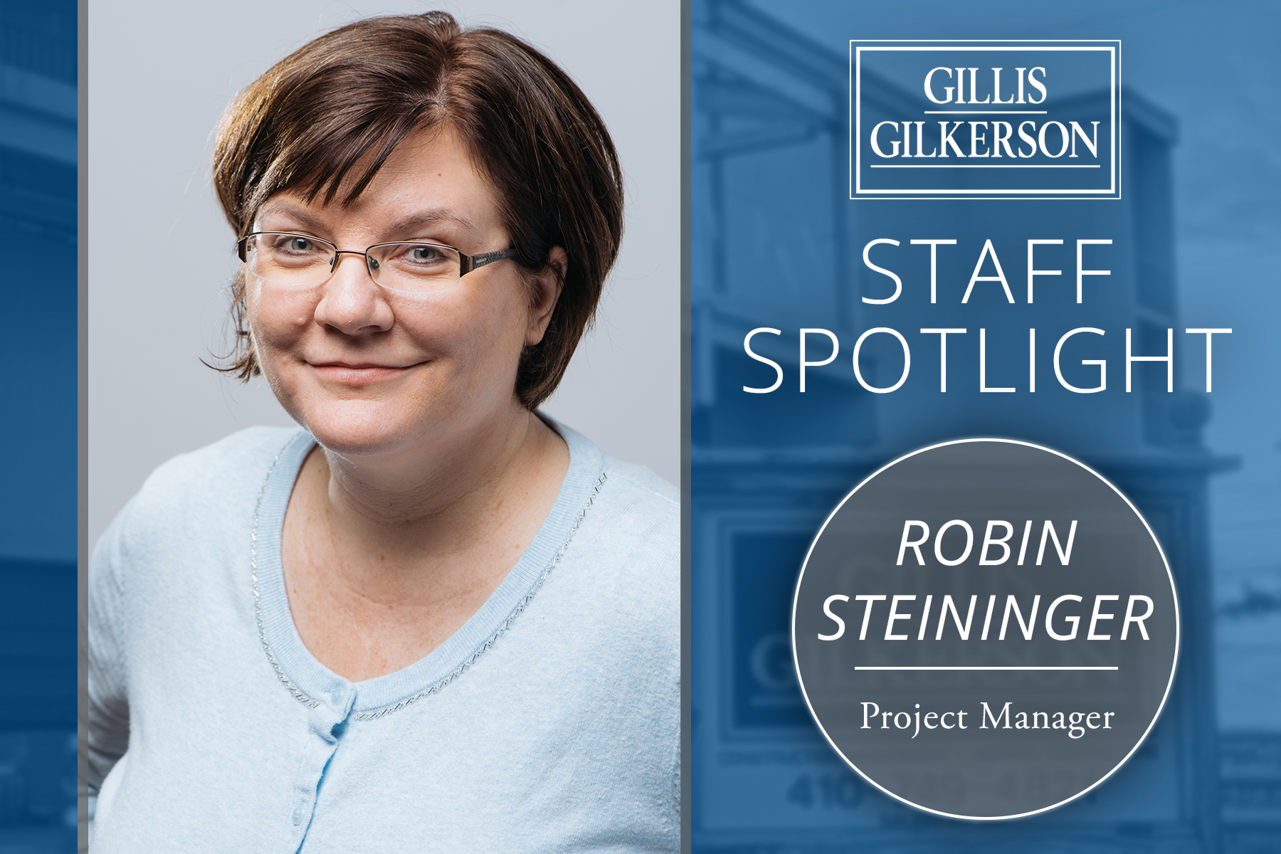 Staff Spotlight: Robin Steininger