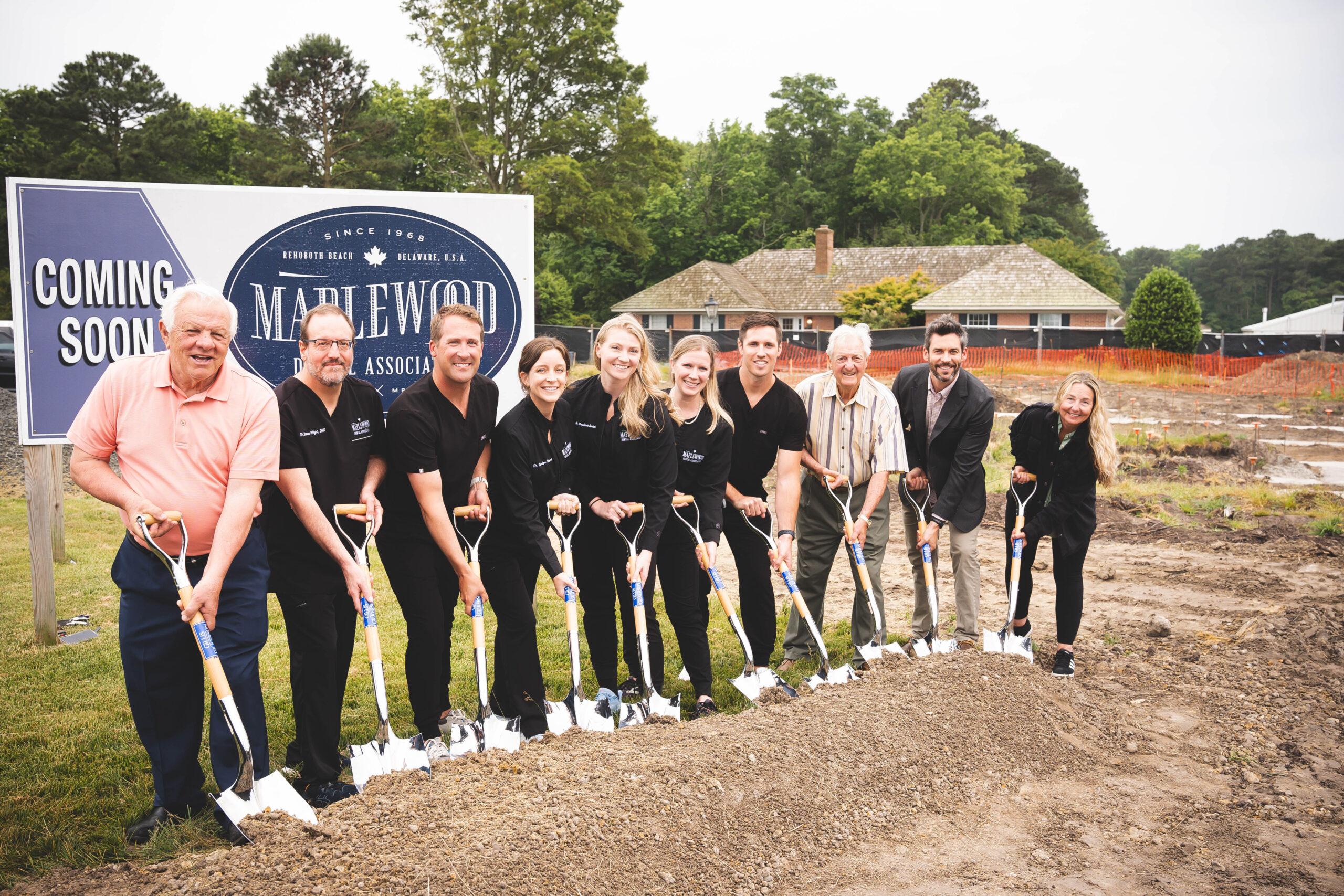 Maplewood Dental Associates Breaks Ground on New Selbyville Branch Location