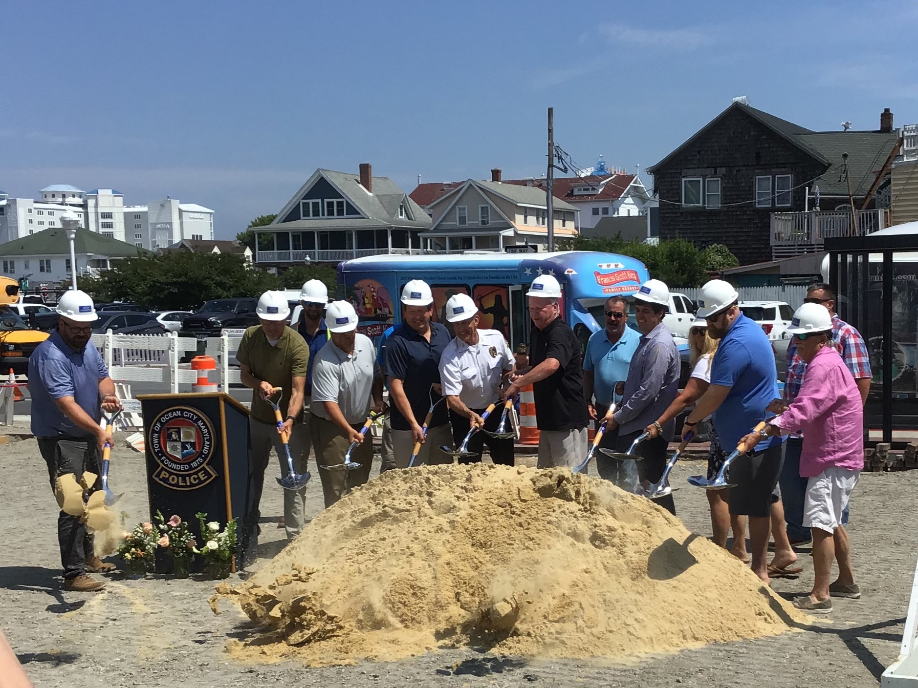 OCPD Downtown Substation Breaks Ground