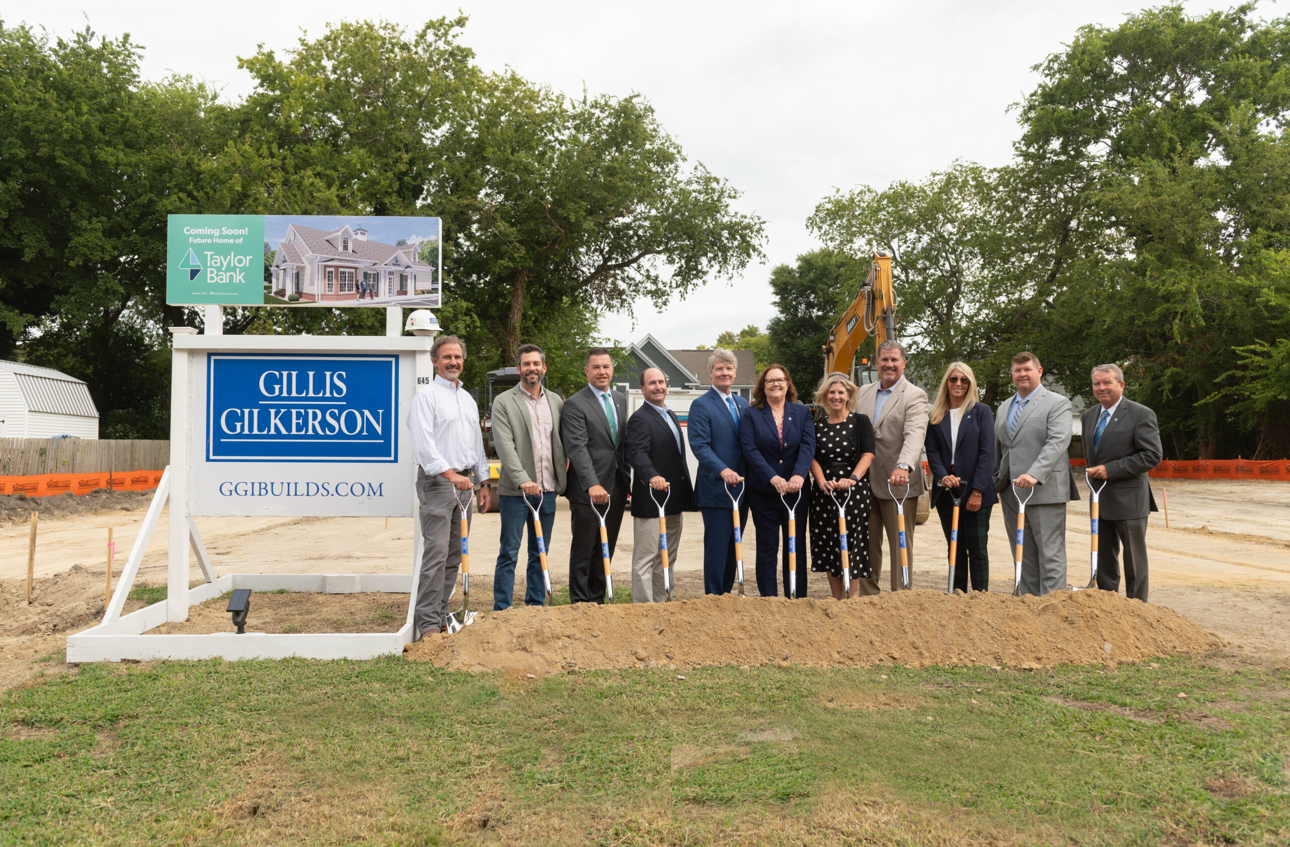 Taylor Bank Breaks Ground on New Branch in Cape Charles, Virginia