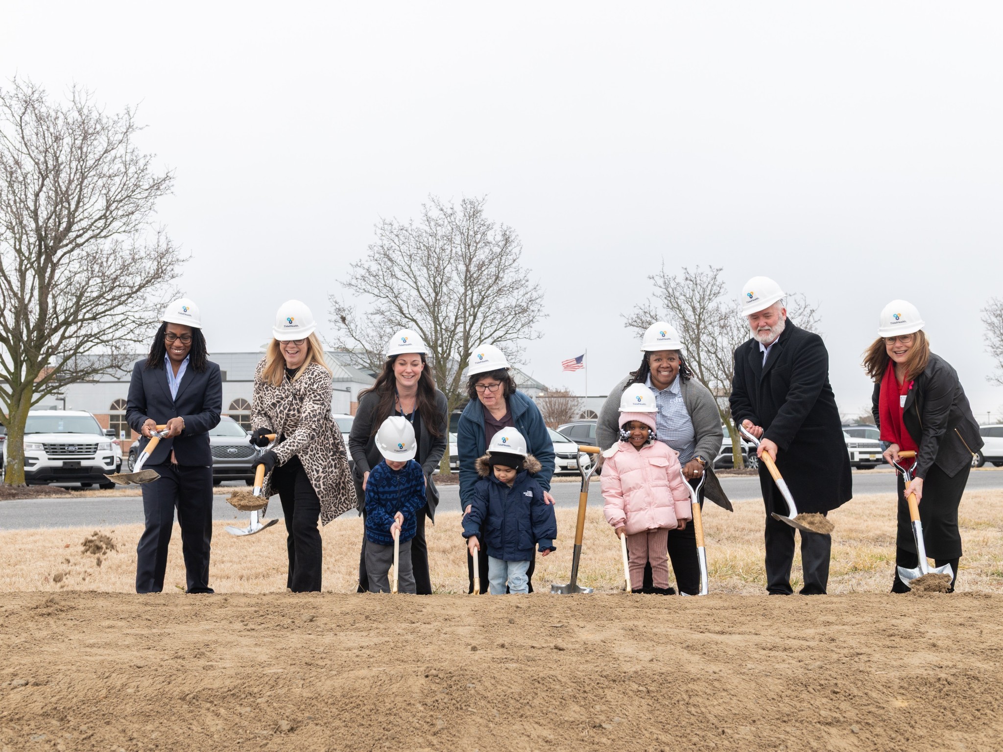 Groundbreaking Held for TidalHealth Kids in Seaford